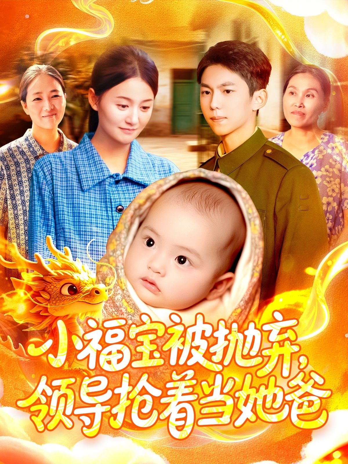 小福宝被抛弃，领导抢着当她爸(全集)